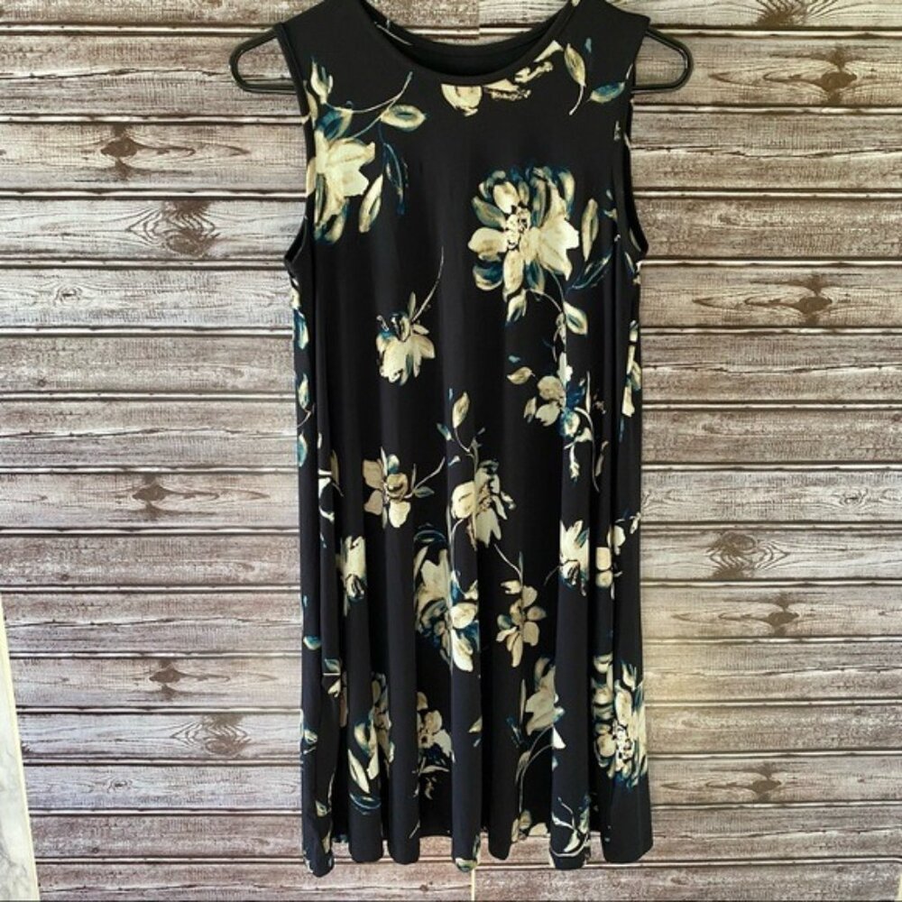 NWT Cynthia Rowley Women's Floral Print Sleeveless Dress Size S